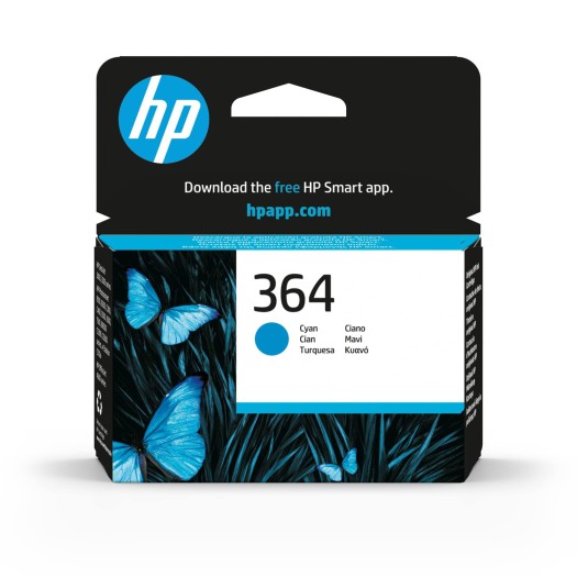 HP 364  Cyan Cartridge-CB318EE