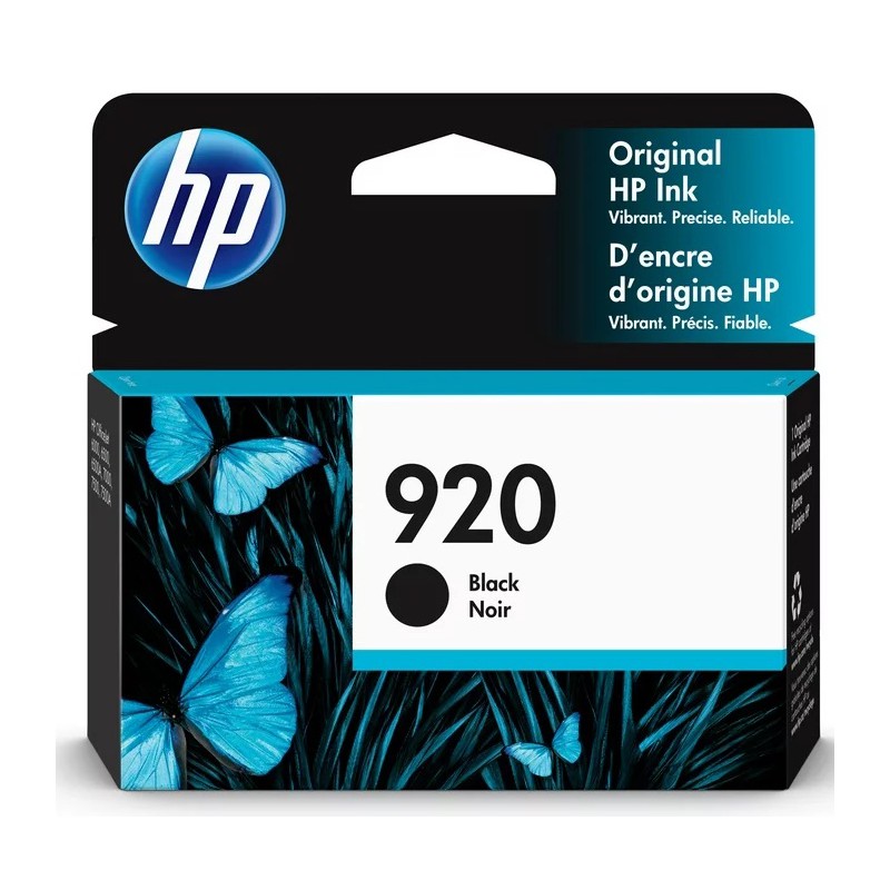 HP 920 Black Cartridge-CD971AN