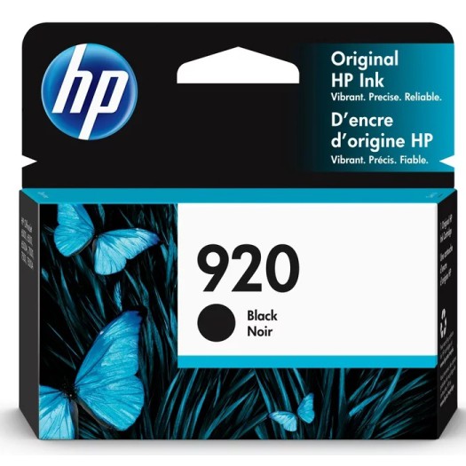 HP 920 Black Cartridge-CD971AN