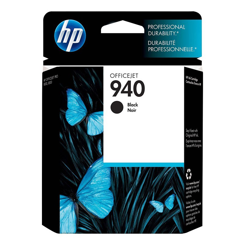 HP 940 Black Cartridge-C4902AN