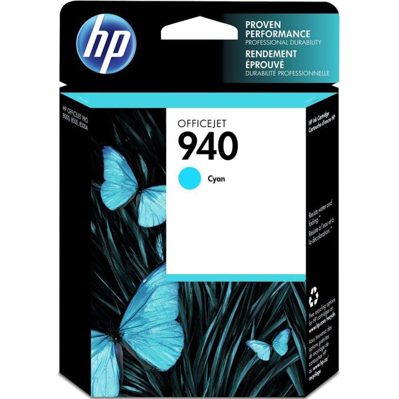 HP 940  Cyan Cartridge-C4903AN