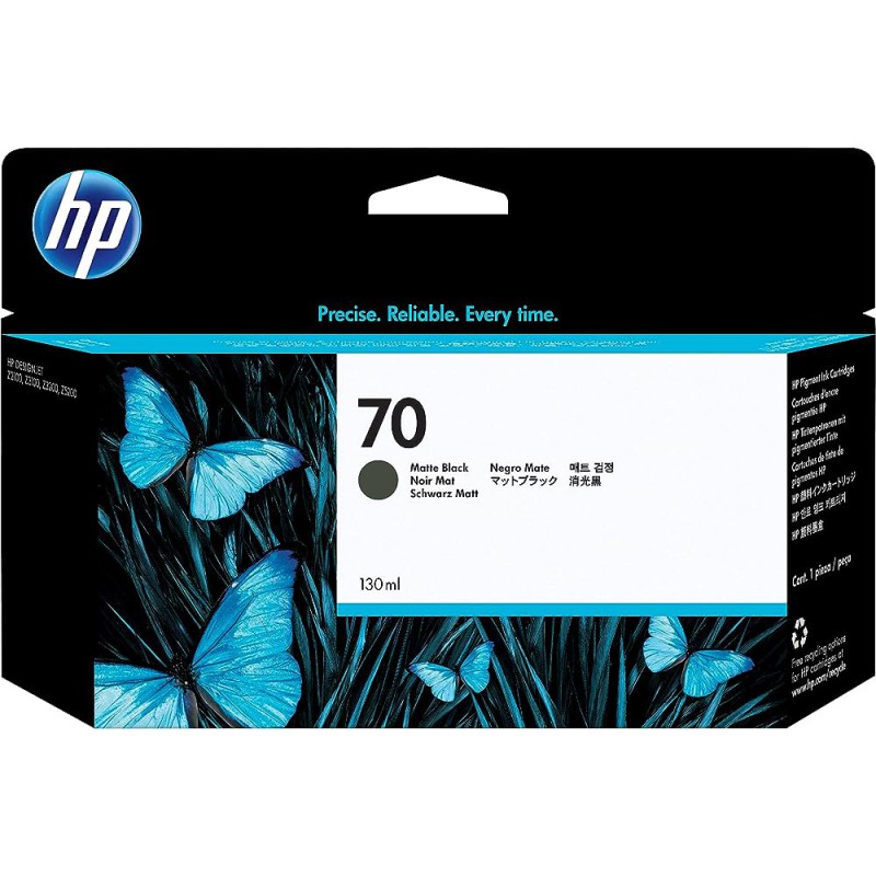 HP 70 Matte Black Cartridge
