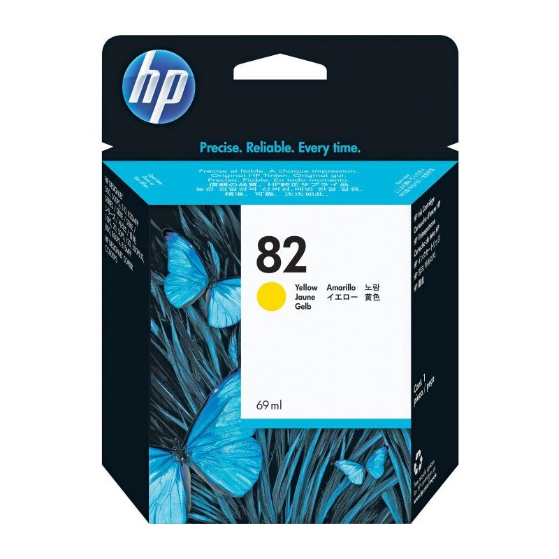 HP 82 Yellow Cartridge