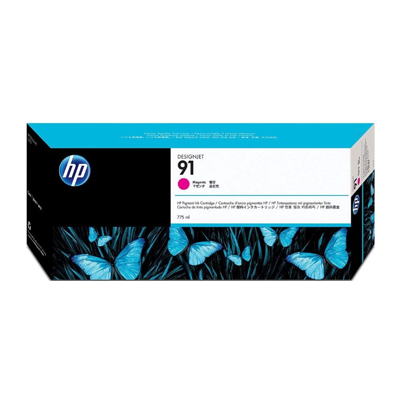 HP 91 Pigment Magenta Cartridge