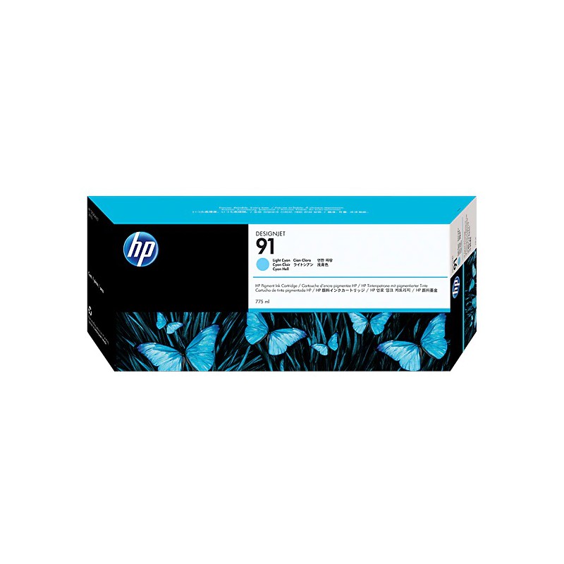 HP 91 Pigment Light Cyan