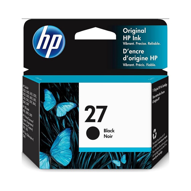 HP 27 Black Cartridge-C8727AN