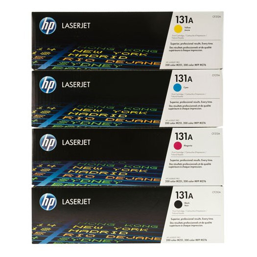 کارتریج لیزری اورجینال مشکی 131A-CF210A اچ پی HP 131A Black Original LaserJet Toner Cartridge-CF210A