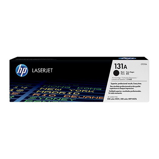 کارتریج لیزری اورجینال مشکی 131A-CF210A اچ پی HP 131A Black Original LaserJet Toner Cartridge-CF210A