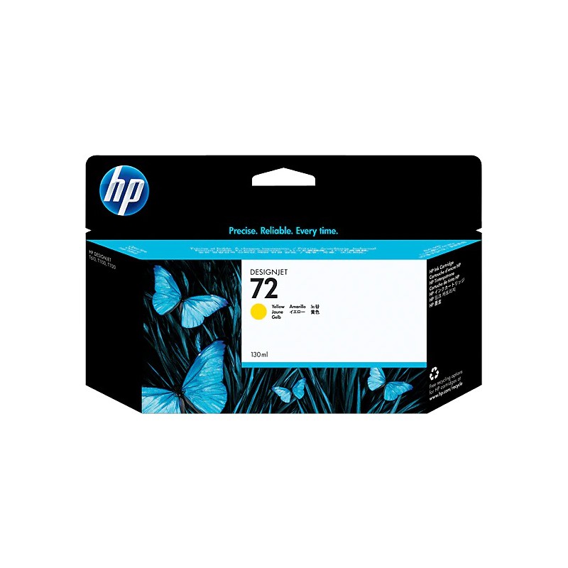 HP 72 Yellow Cartridge