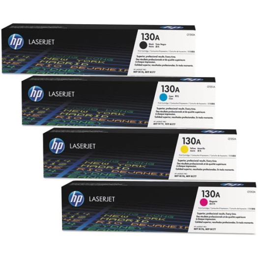 کارتریج لیزری اورجینال زرد 130A-CF352A اچ پی HP 130A Yellow Original LaserJet Toner Cartridge-CF352A