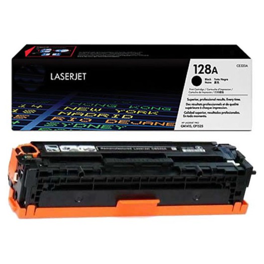 کارتریج لیزری اورجینال مشکی 128A-CE320A اچ پی HP 128A Black Original LaserJet Toner Cartridge-CE320A