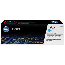 کارتریج لیزری اورجینال آبی 128A-CE321A اچ پی HP 128A Cyan Original LaserJet Toner Cartridge-CE321A