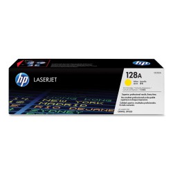 کارتریج لیزری اورجینال زرد 128A-CE322A اچ پی HP 128A Yellow Original LaserJet Toner Cartridge-CE322A