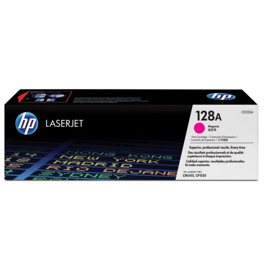 کارتریج لیزری اورجینال صورتی 128A-CE323A اچ پی HP 128A Magenta Original LaserJet Toner Cartridge-CE323A
