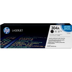 کارتریج لیزری اورجینال مشکی 304A-CC530A اچ پی HP 304A Black Original LaserJet Toner Cartridge-CC530A