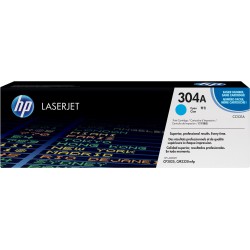 کارتریج لیزری اورجینال آبی 304A-CC531A اچ پی HP 304A Cyan Original LaserJet Toner Cartridge-CC531A