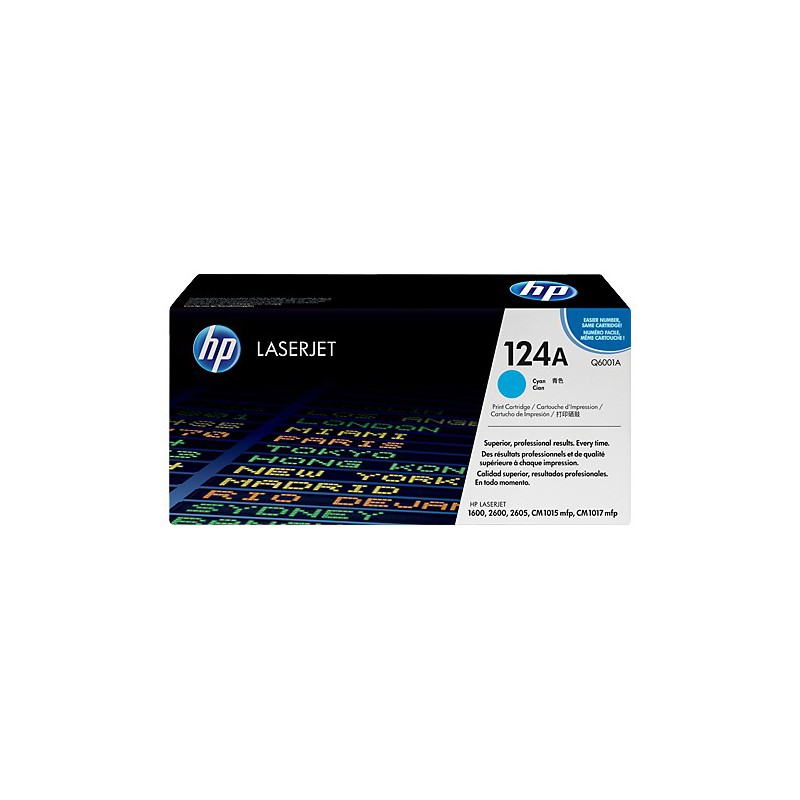کارتریج لیزری اورجینال آبی 124A-Q6001A اچ پی HP 124A Cyan Original LaserJet Toner Cartridge-Q6001A کارتریج لیزری اورجینال آبی 124A-Q6001A اچ پی HP 124A Cyan Original LaserJet Toner Cartridge-Q6001A