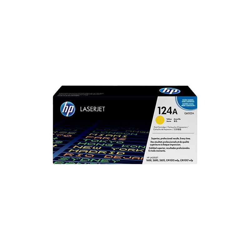 کارتریج لیزری اورجینال زرد 124A-Q6002A اچ پی HP 124A Yellow Original LaserJet Toner Cartridge-Q6002A کارتریج لیزری اورجینال زرد 124A-Q6002A اچ پی HP 124A Yellow Original LaserJet Toner Cartridge-Q6002A