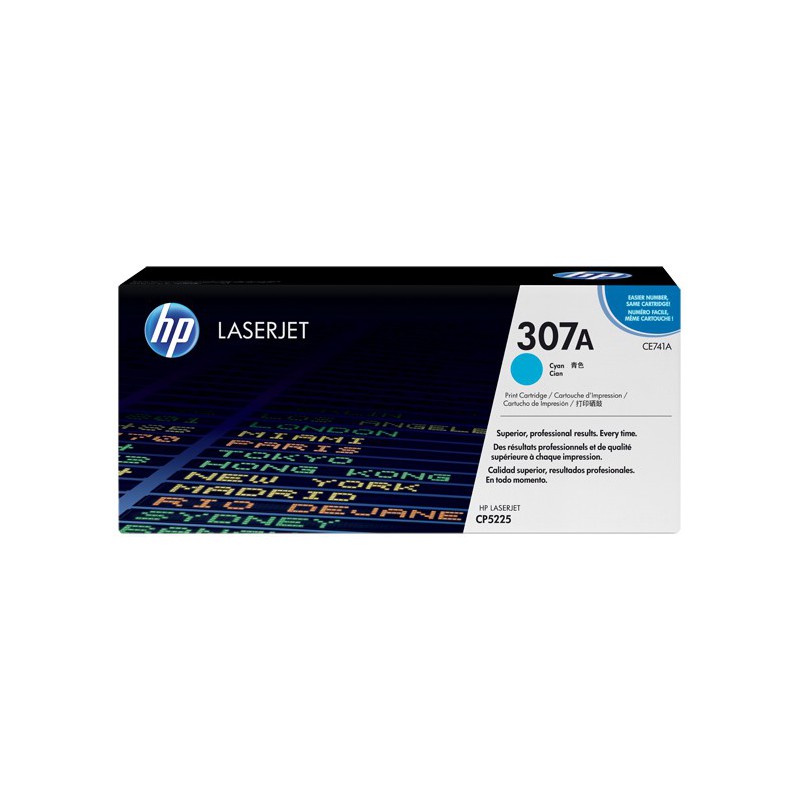کارتریج لیزری اورجینال آبی 307A-CE741A اچ پی HP 307A Cyan Original LaserJet Toner Cartridge-CE741 کارتریج لیزری اورجینال آبی 307A-CE741A اچ پی HP 307A Cyan Original LaserJet Toner Cartridge-CE741