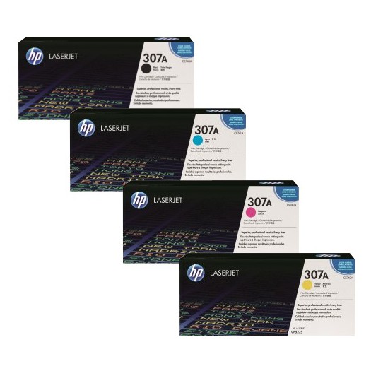 کارتریج لیزری اورجینال زرد 307A-CE742A اچ پی HP 307A Yellow Original LaserJet Toner Cartridge-CE742