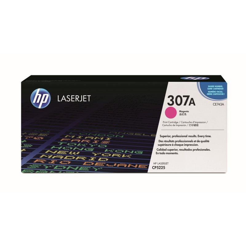 کارتریج لیزری اورجینال قرمز 307A-CE743A اچ پی HP 307A Magenta Original LaserJet Toner Cartridge-CE743 کارتریج لیزری اورجینال قرمز 307A-CE743A اچ پی HP 307A Magenta Original LaserJet Toner Cartridge-CE743