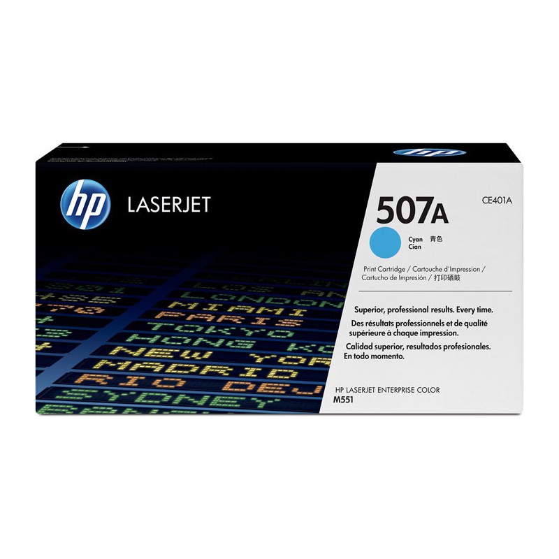 کارتریج لیزری اورجینال آبی 507A-CE401A اچ پی HP 507A Cyan Original LaserJet Toner Cartridge-CE401A کارتریج لیزری اورجینال آبی 507A-CE401A اچ پی HP 507A Cyan Original LaserJet Toner Cartridge-CE401A