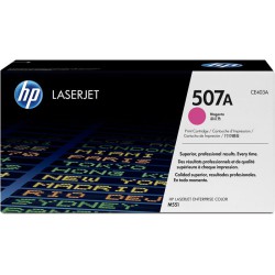 کارتریج لیزری اورجینال قرمز-صورتی 507A-CE403A اچ پی HP 507A Magenta Original LaserJet Toner Cartridge-CE403A