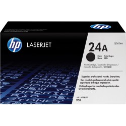 کارتریج لیزری طرح درجه یک مشکی 24A-Q2624A اچ پی HP 24A Black  LaserJet Toner Cartridge-Q2624A