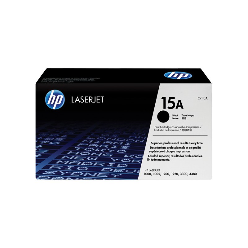 کارتریج لیزری طرح درجه یک مشکی 15A-C7115A اچ پی HP 15A Black Original LaserJet Toner Cartridge-C7115A