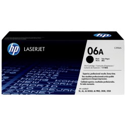 کارتریج لیزری طرح درجه یک مشکی 06A-C3906A اچ پی HP 06A Black Original LaserJet Toner Cartridge-C3906A
