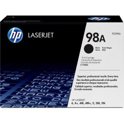 کارتریج لیزری اورجینال مشکی 98A-92298A اچ پی HP 98A Black Original LaserJet Toner Cartridge-92298A