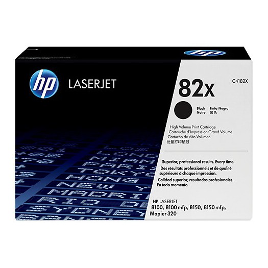 کارتریج لیزری اورجینال مشکی 82X-C4182X اچ پی HP 82X Black Original LaserJet Toner Cartridge-C4182X