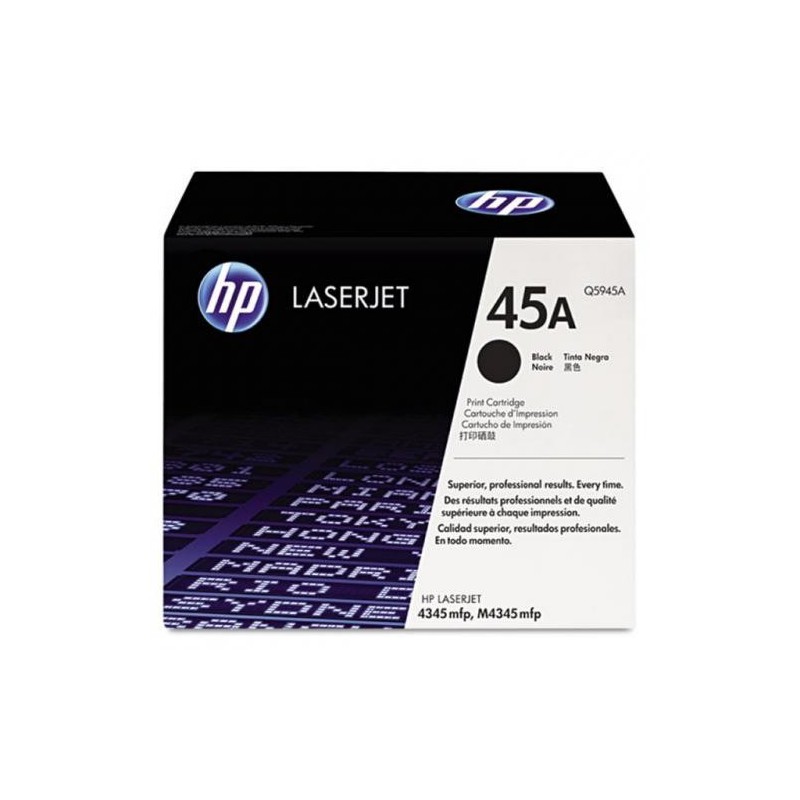 کارتریج لیزری اورجینال مشکی 45A-Q5945A اچ پی HP 45A Black Original LaserJet Toner Cartridge-Q5945A کارتریج لیزری اورجینال مشکی 45A-Q5945A اچ پی HP 45A Black Original LaserJet Toner Cartridge-Q5945A
