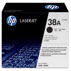 کارتریج لیزری اورجینال مشکی 38A-Q1338A اچ پی HP 38A Black Original LaserJet Toner Cartridge-Q1338A