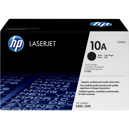 کارتریج لیزری اورجینال مشکی 10A-Q2610A اچ پی HP 10A Black Original LaserJet Toner Cartridge-Q2610A