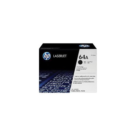 کارتریج لیزری اورجینال مشکی 64A-CC364A اچ پی HP 64A Black Original LaserJet Toner Cartridge-CC364A
