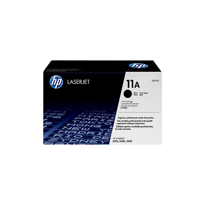 کارتریج لیزری اورجینال مشکی 11A-Q6511A اچ پی HP 11A Black Original LaserJet Toner Cartridge-Q6511A