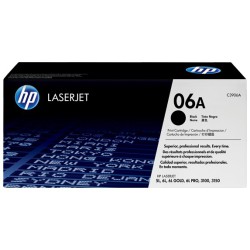 کارتریج لیزری اورجینال مشکی 06A-C3906A اچ پی HP 06A Black Original LaserJet Toner Cartridge-C3906A