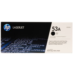 کارتریج لیزری اورجینال مشکی 53A-Q7553A اچ پی HP 53A Black Original LaserJet Toner Cartridge-Q7553A