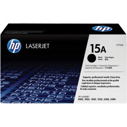 کارتریج لیزری اورجینال مشکی 15A-C7115A اچ پی HP 15A Black Original LaserJet Toner Cartridge-C7115A