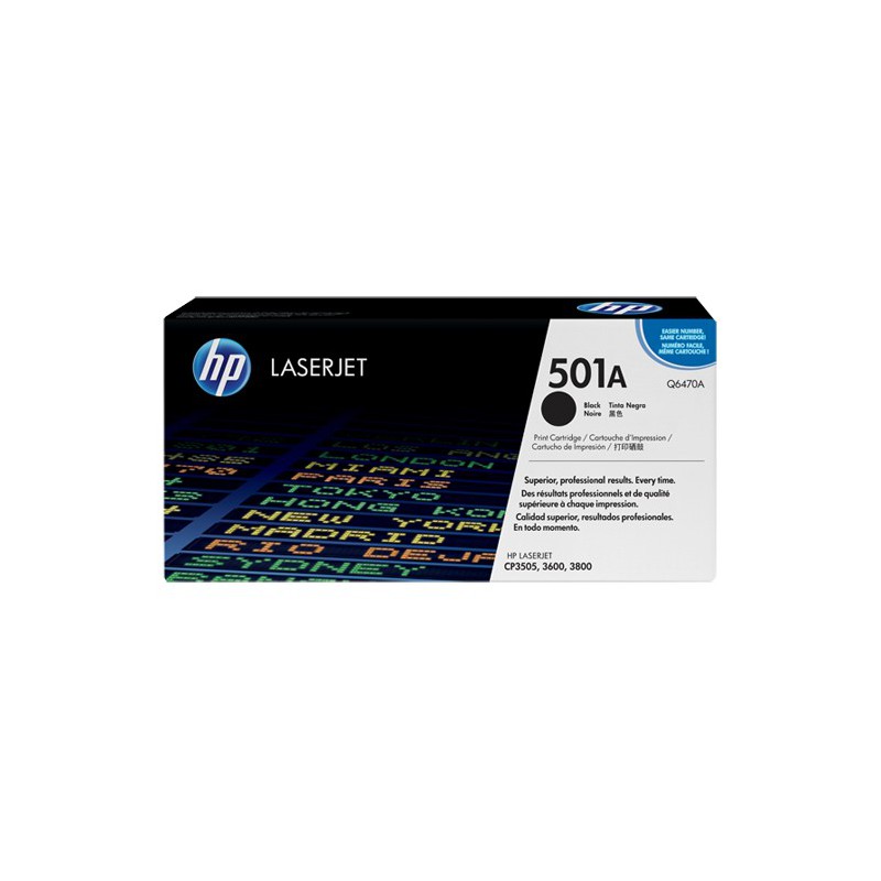 کارتریج لیزری اورجینال مشکی 501A-Q6470A اچ پی HP 501A Black Original LaserJet Toner Cartridge-Q6470A کارتریج لیزری اورجینال مشکی 501A-Q6470A اچ پی HP 501A Black Original LaserJet Toner Cartridge-Q6470A