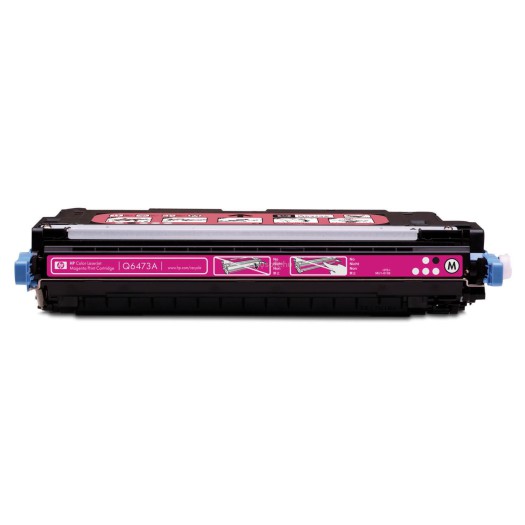 کارتریج لیزری اورجینال  قرمز 502A-Q6473A اچ پی HP 502A Magenta Original LaserJet Toner Cartridge-Q6473AA
