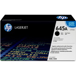 کارتریج لیزری اورجینال مشکی 645A-C9730A اچ پی HP 645A Black Original LaserJet Toner Cartridge-C9730A
