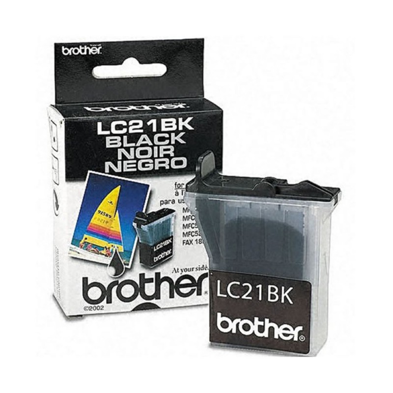 کارتریج جوهر افشان اورجینال مشکی 21BK برادر Brother LC-21BK Black Original Ink Cartridge کارتریج جوهر افشان اورجینال مشکی 21BK برادر Brother LC-21BK Black Original Ink Cartridge