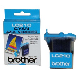 کارتریج جوهر افشان اورجینال آبی 21C برادر Brother LC-21C Cyan Original Ink Cartridge