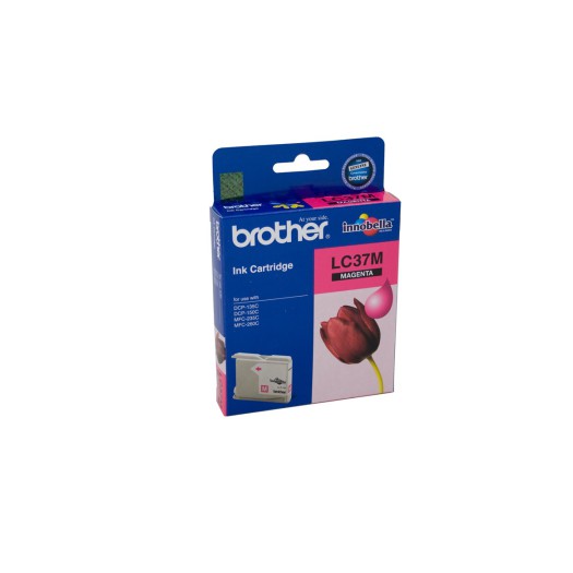 کارتریج جوهر افشان اورجینال قرمز 37M برادر Brother LC-37M Magenta Original Ink Cartridge