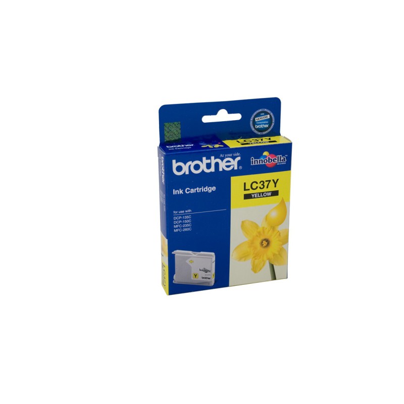 کارتریج جوهر افشان اورجینال زرد 37Y برادر Brother LC-37Y Yellow Original Ink Cartridge کارتریج جوهر افشان اورجینال زرد 37Y برادر Brother LC-37Y Yellow Original Ink Cartridge