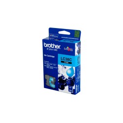 کارتریج جوهر افشان اورجینال آبی 38C برادر Brother LC-38C Cyan Original Ink Cartridge