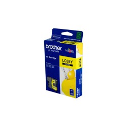 کارتریج جوهر افشان اورجینال زرد 38Y برادر Brother LC-38Y Yellow Original Ink Cartridge
