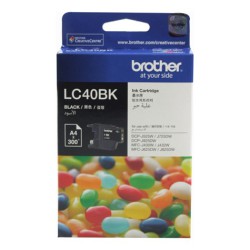 کارتریج جوهر افشان اورجینال مشکی 40BK برادر Brother LC-40BK Black Original Ink Cartridge